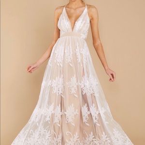 White Formal / Prom Dress